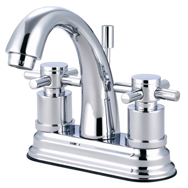 KS8611DX 4" Centerset Bathroom Faucet, Polished Chrome